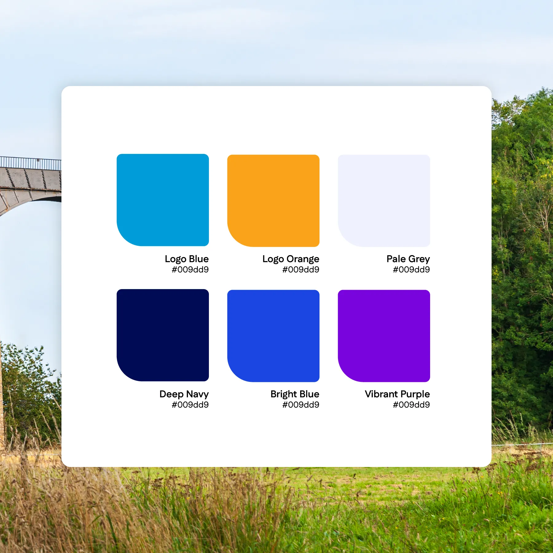 Accessible colour palette chosen for the Lyneal Trust website redesign, meeting WCAG standards